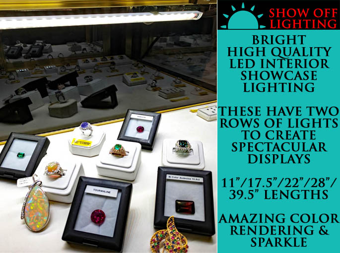 Contact us for the BEST LED interior showcase lighting