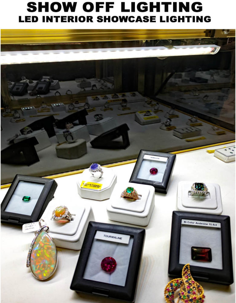 Dazzling LED display case lights LED Trade Show Lighting