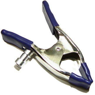 Trade show tent clamp