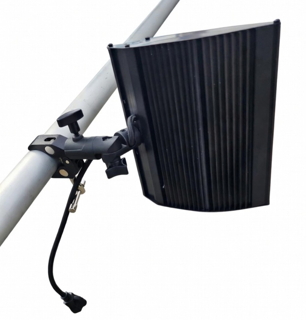 50W Telescopic LED Table Clamp ProPanel Trade Show Light - Image 5